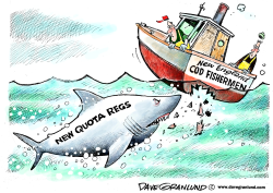 NEW ENGLAND COD QUOTAS by Dave Granlund