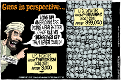 GUNS IN PERSPECTIVE  by Monte Wolverton