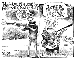 GUN POLITICS by John Darkow