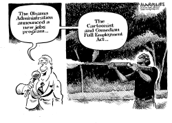 OBAMA SKEET SHOOTING PHOTO by Jimmy Margulies