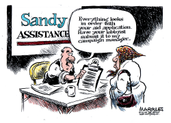 SANDY ASSISTANCE  by Jimmy Margulies