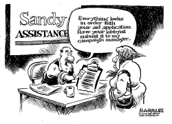 SANDY ASSISTANCE by Jimmy Margulies