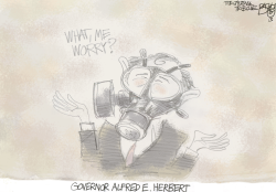 LOCAL GOVERNOR GARY HERBERT by Pat Bagley