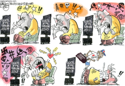 EXCITABLE STATE OF THE UNION  by Pat Bagley