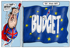 EU BUDGET AND UK'S PRIME MINISTER by Brian Adcock