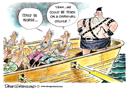 CARNIVAL CRUISE FIASCO by Dave Granlund