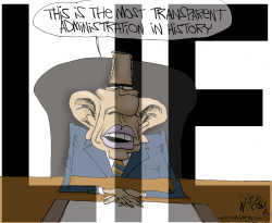 OBAMA NOT TRANSPARENT  by Gary McCoy