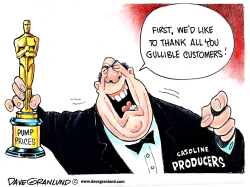 Oscar for gas prices by Dave Granlund