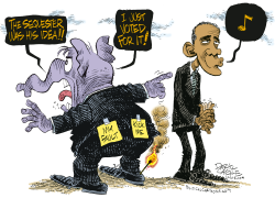 GOP, OBAMA AND THE SEQUESTER  by Daryl Cagle