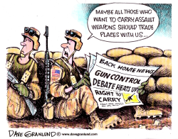 ASSAULT WEAPONS by Dave Granlund