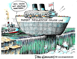 BUDGET SEQUESTER by Dave Granlund