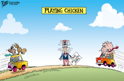 PLAYING CHICKEN by Bruce Plante