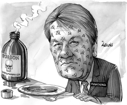 YUSHCHENKO POISONED by Peter Lewis