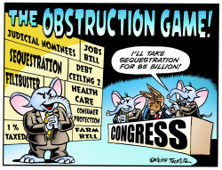 PLAYING THE OBSTRUCTION GAME  by Keith Tucker