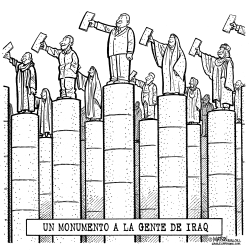 UN MONUMENTO A LA GENTE DE IRAQ by R.J. Matson