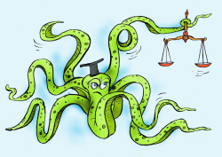 OCTOPUS JUSTICE by Pavel Constantin