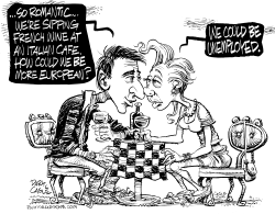 EUROPE, ROMANCE AND THE ECONOMY by Daryl Cagle
