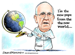 POPE FRANCIS by Dave Granlund