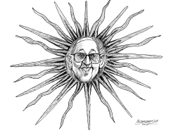 NEW SUN AT THE CATHOLIC HEAVEN by Petar Pismestrovic