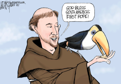 NEW POPE'S ROLE MODEL by Jeff Darcy