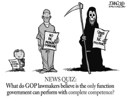 LOCAL NC  GOP AND DEATH PENALTY BW by John Cole