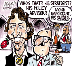 TRUDEAU IMAGE by Steve Nease