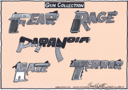 GUNS AND RIFLES  by Bob Englehart