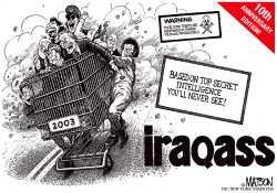 TENTH ANNIVERSARY OF IRAQ INVASION- by RJ Matson
