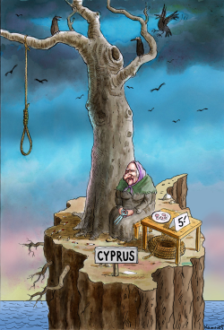 CYPRUS CRISIS by Marian Kamensky