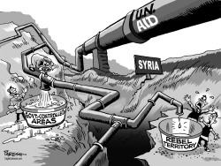 AID FOR SYRIANS by Paresh Nath