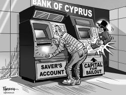CYPRUS' BANK SAVERS by Paresh Nath