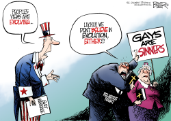 GAY MARRIAGE  by Nate Beeler