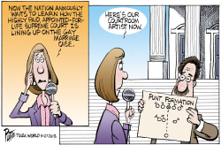 GAY MARRIAGE CASE by Bruce Plante