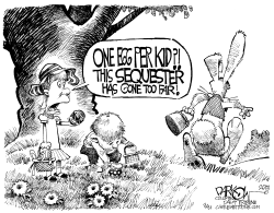 EASTER SEQUESTER by John Darkow