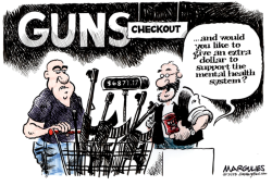 GUN PURCHASES by Jimmy Margulies