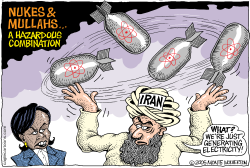 NUKES AND MULLAHS  by Monte Wolverton