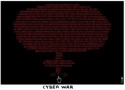 Cyber war by Schot