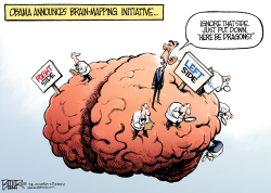 BRAIN MAPPING  by Nate Beeler