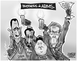 BROTHERS IN ARMS BW by John Cole