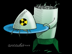 NO MáS BOMBAS NUCLEARES by Arcadio Esquivel