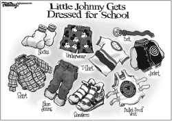 SCHOOL CLOTHES   by Bill Day