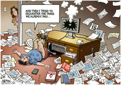 TAXPAYER ATTEMPTS TAX SEQUESTRATION-  by RJ Matson