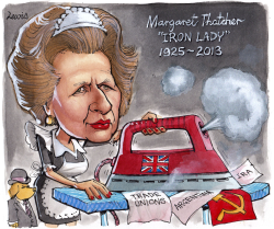 THE IRON LADY by Peter Lewis