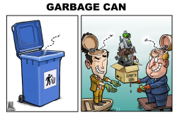 GARBAGE CAN by Luojie