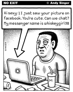 HI SEXY SPAM MESSAGE by Andy Singer
