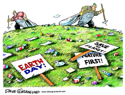 EARTH DAY by Dave Granlund