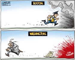 BOSTON AND WASHINGTON  by John Cole