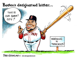 TERRORISTS AND ORTIZ EXPLETIVE by Dave Granlund