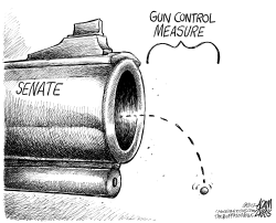 GUN CONTROL MEASURE by Adam Zyglis
