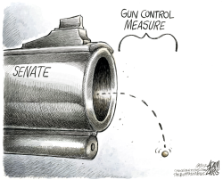 GUN CONTROL MEASURE  by Adam Zyglis